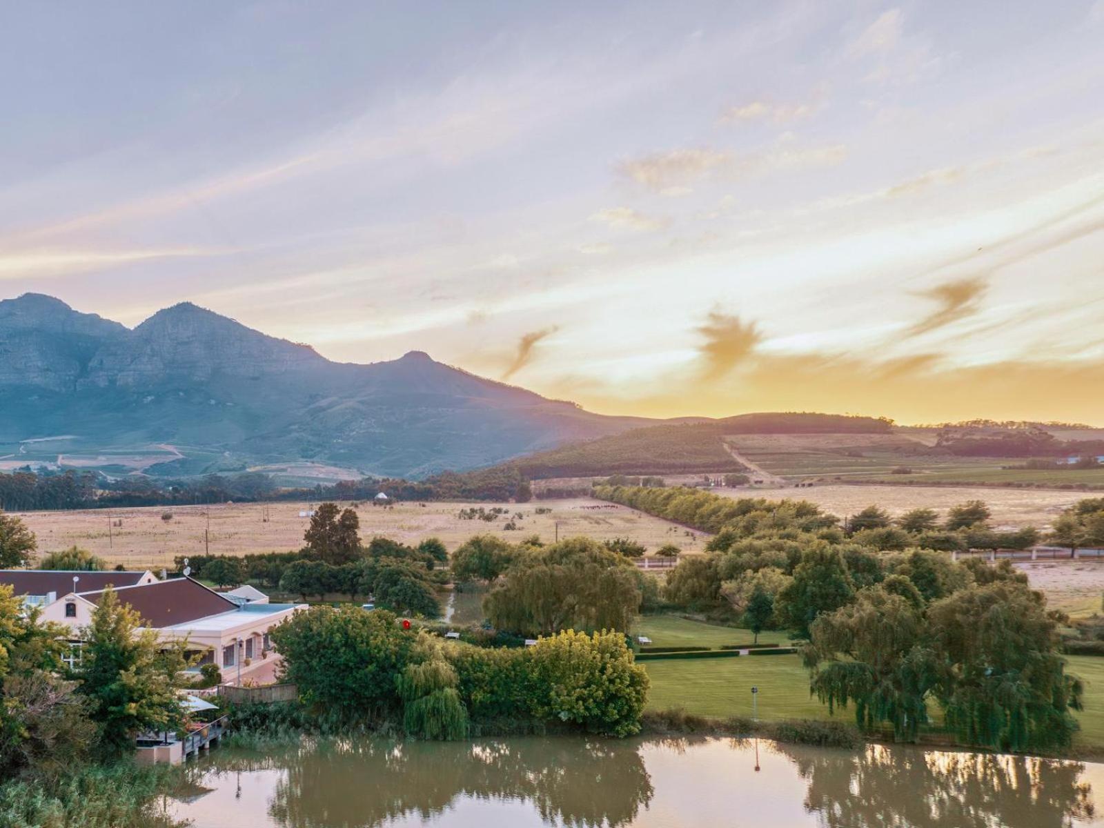 Ferienwohnung Dawn Mountains Farm Simondium Exterior foto